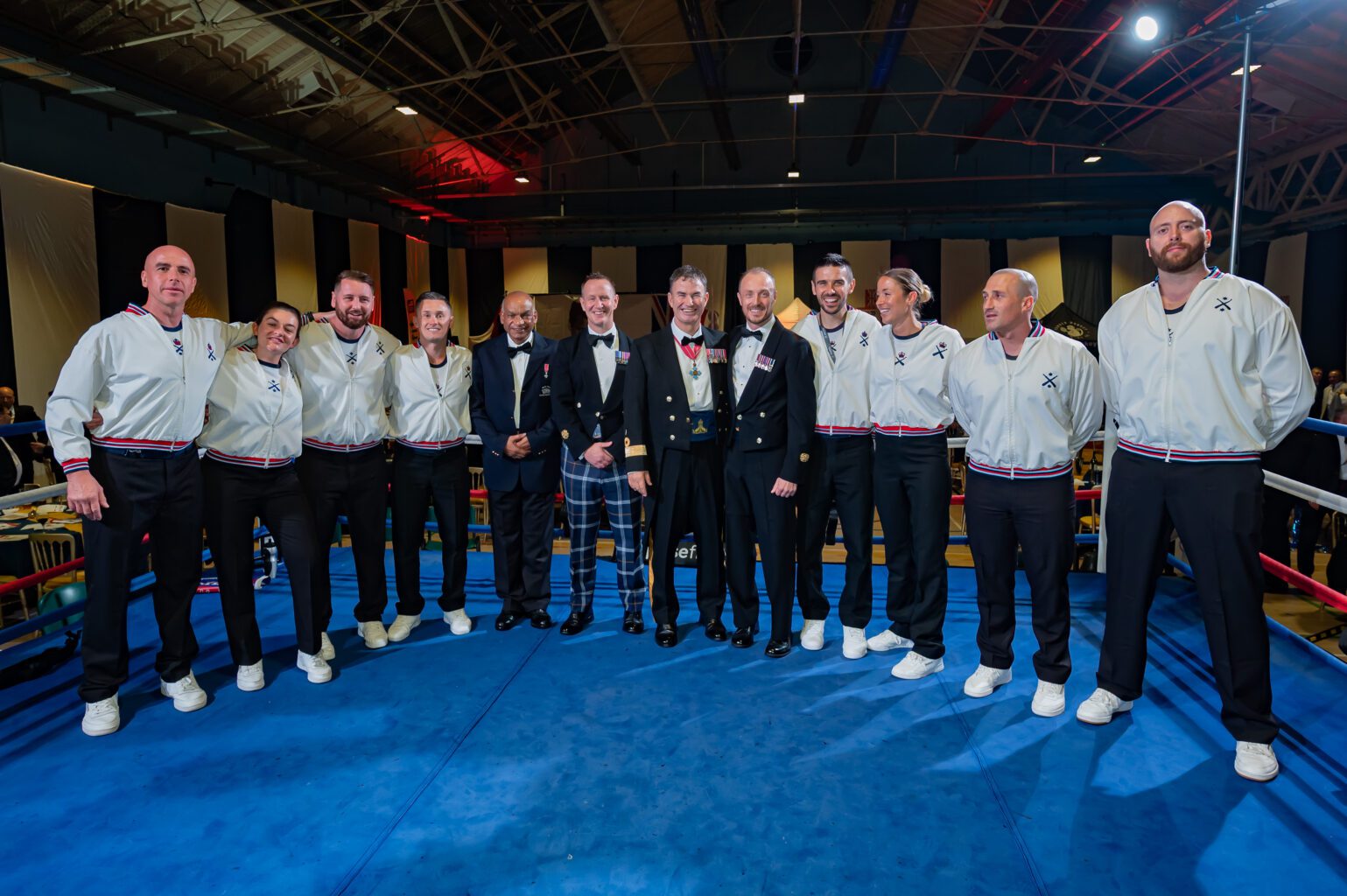 The Royal Navy Physical Training Branch Association Boxing Show