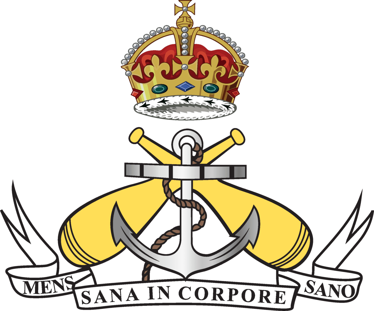Royal Navy Physical Training Branch Association Logo